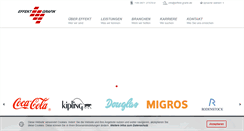 Desktop Screenshot of effekt-grafik.de